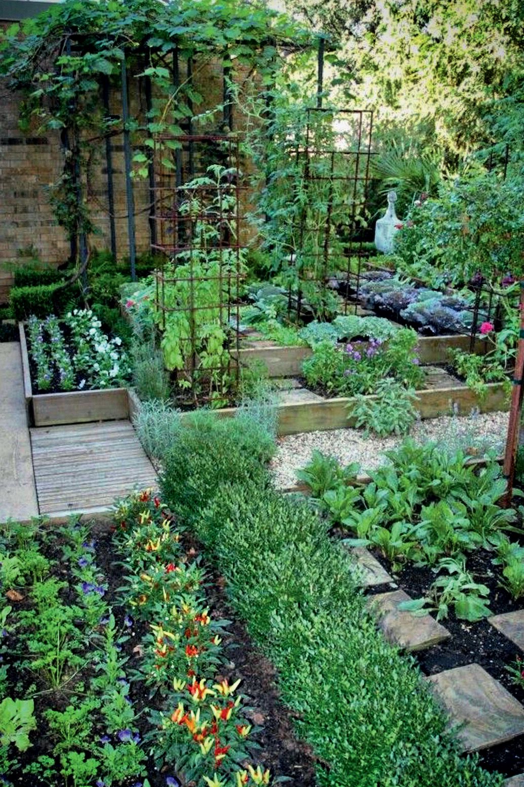 Creating A Kitchen Garden From An Overgrown Lot: Our Plans - Newbury Home