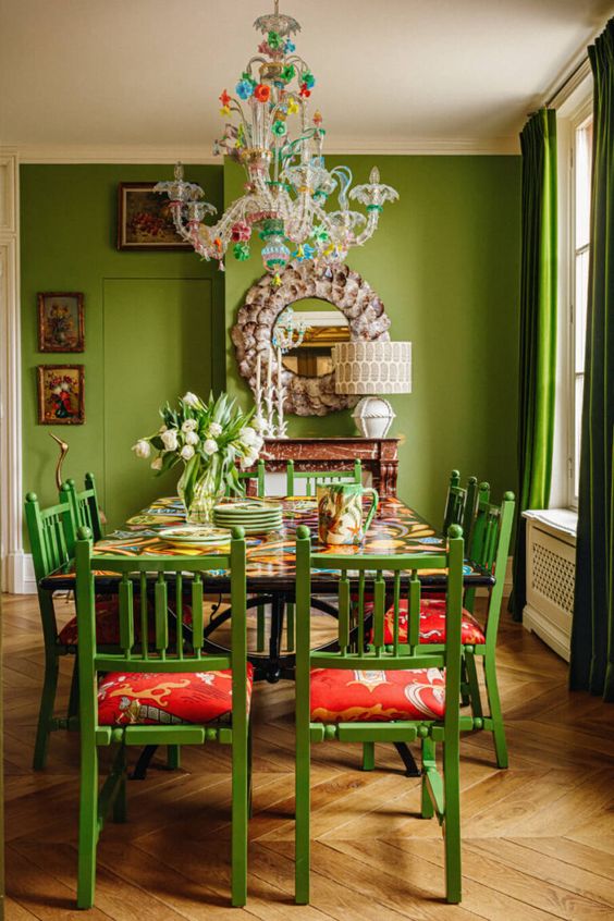 Soft Apple Green Trending for Fall: Apple Green Interiors + How to Get the Look ...