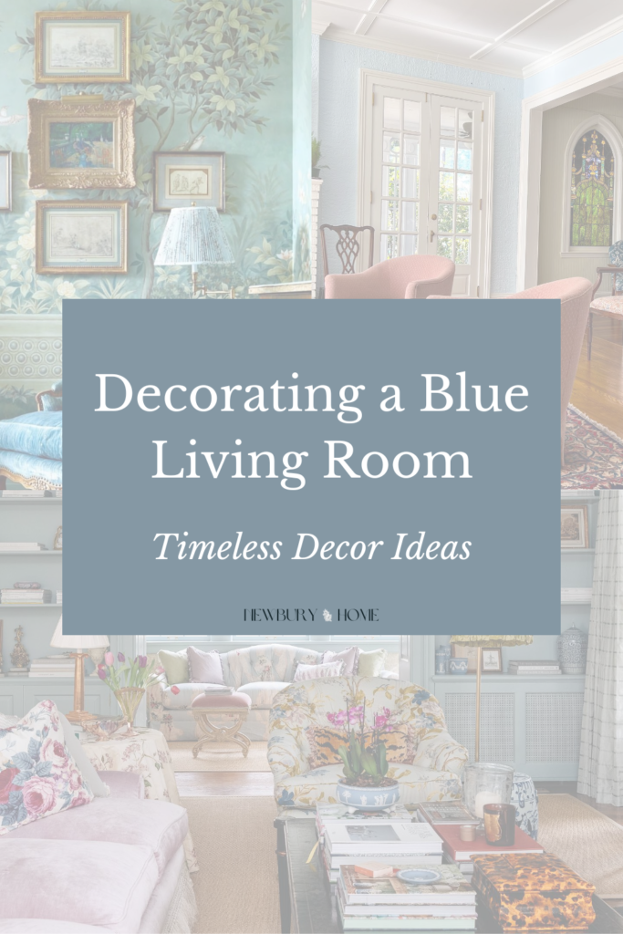Beautiful Blues - Inspiration for Decorating a Blue Living Room ...