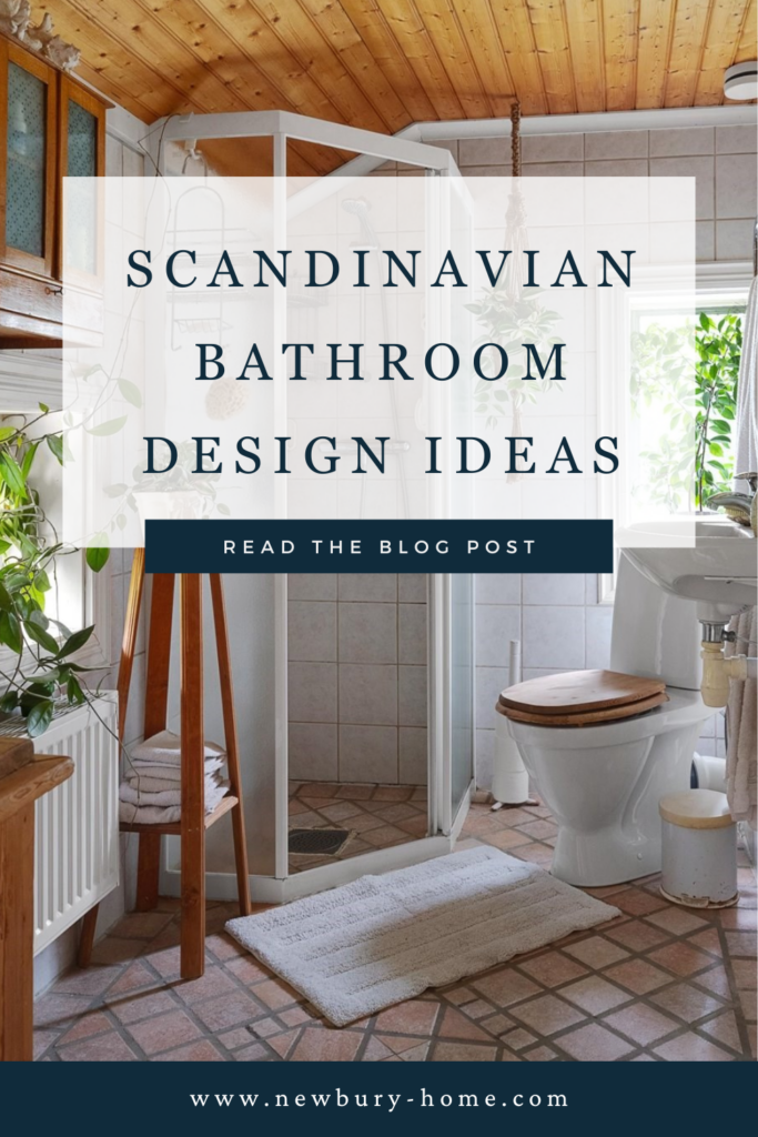 9 Cozy Scandinavian Bathroom Ideas + How to Get the Look - Newbury Home - Bathroom Design Inspiration Scandinavian
